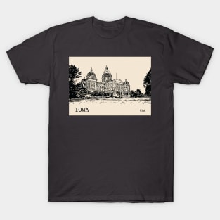 Iowa State USA T-Shirt